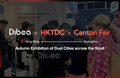 Canton Fair × Hong Kong Exhibition: Dibea's New Base Station Vacuum Cleaners and Personal Care Products Make a Strong Debut